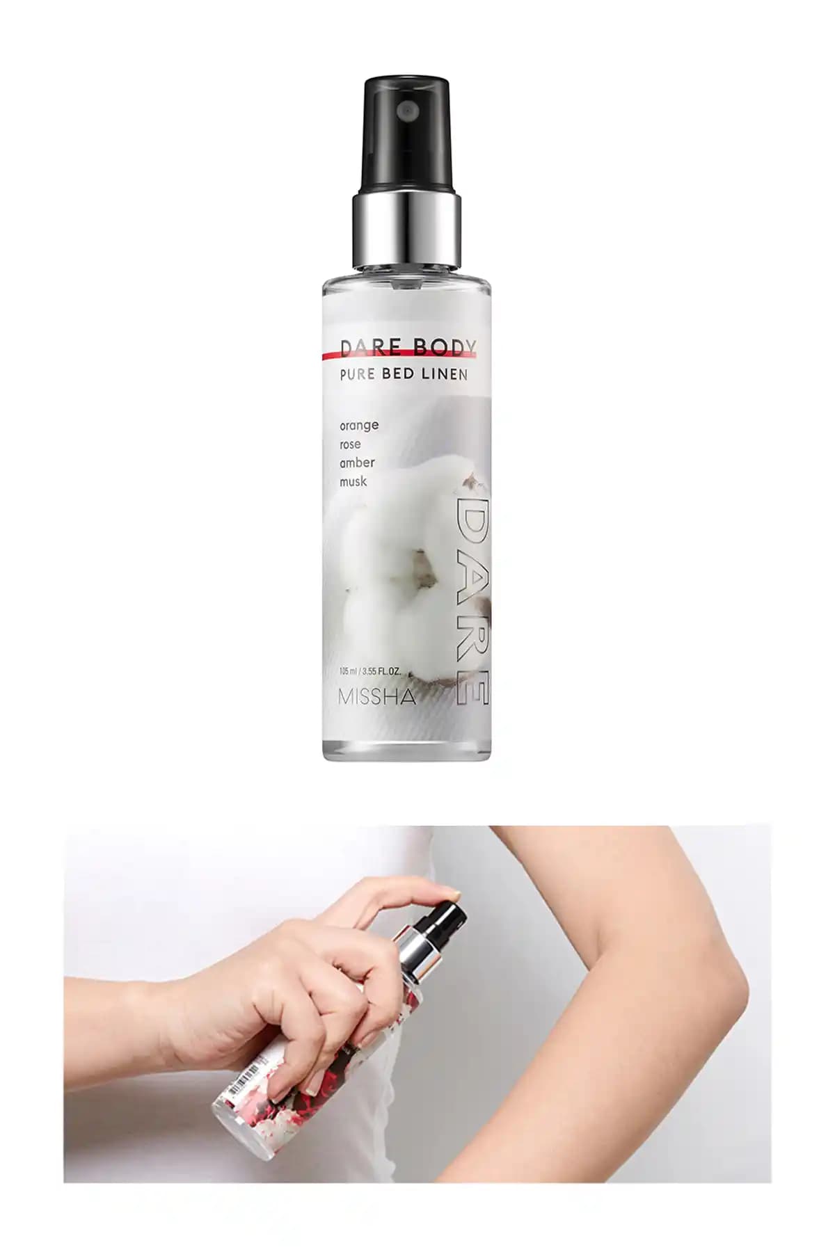 Missha Gün Boyu Kalıcı Çok Amaçlı Saç ve Vücut Spreyi Farklı Koku Seçenekleriyle Gün Boyu Tazelik