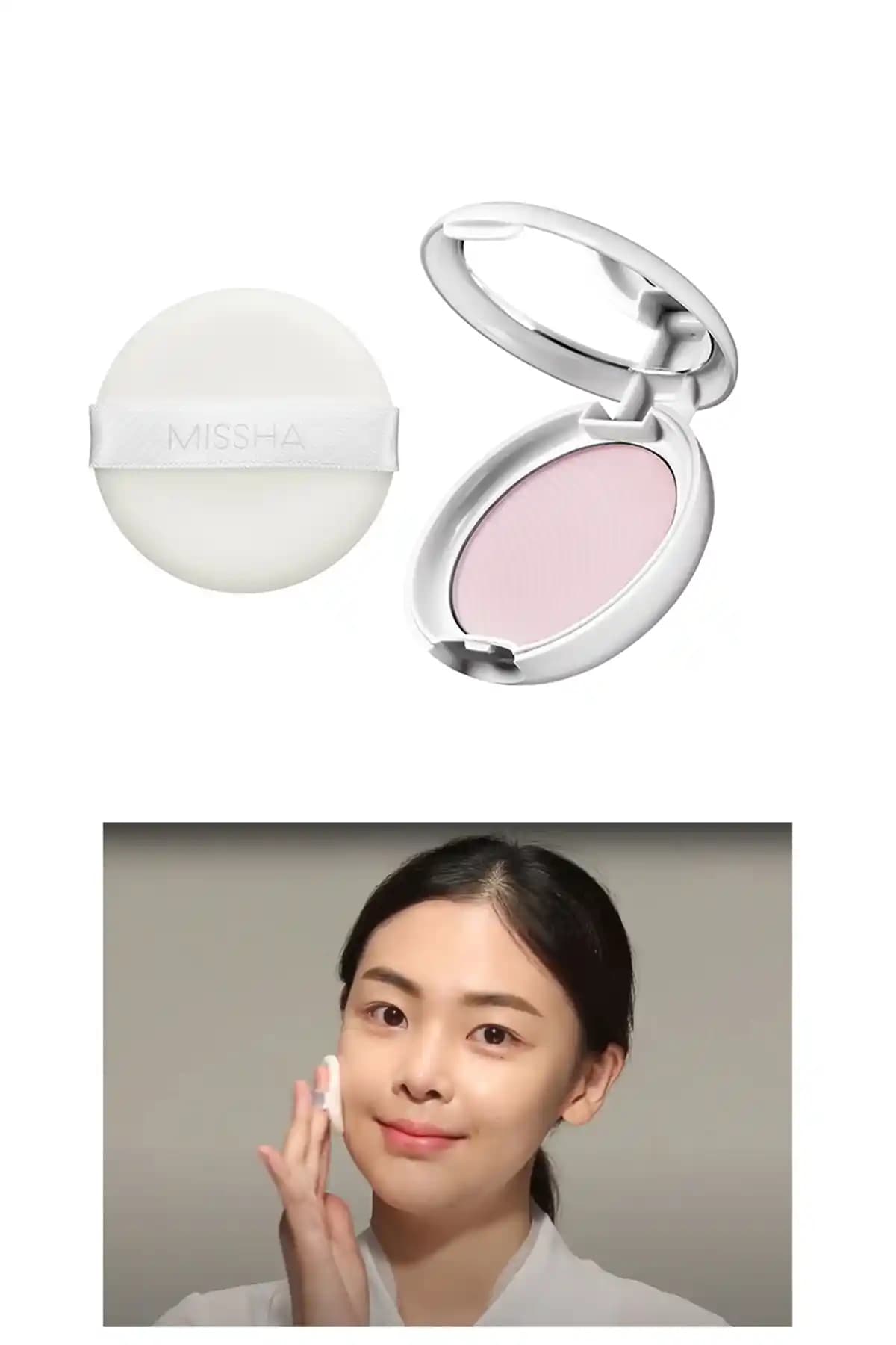 Missha Ultra Hafif Pudra ile Makyaj Sabitleme ve Doğal Mat Görünüm Sağlama