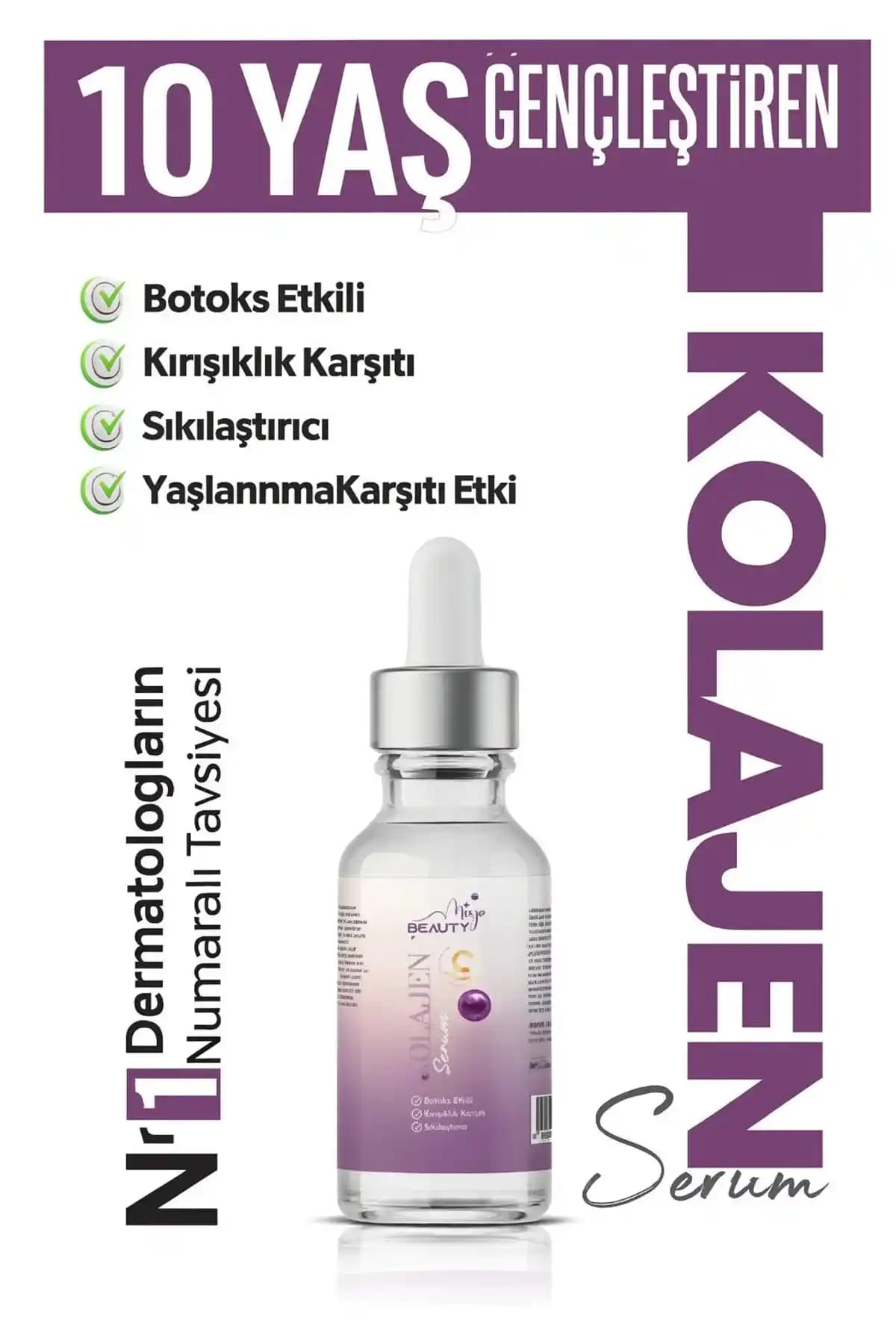 Miya Beauty Collagen Dolgunlaştırıcı Serum: Cilt Yenileme ve Gençleştirme İçin Etkili Çözüm