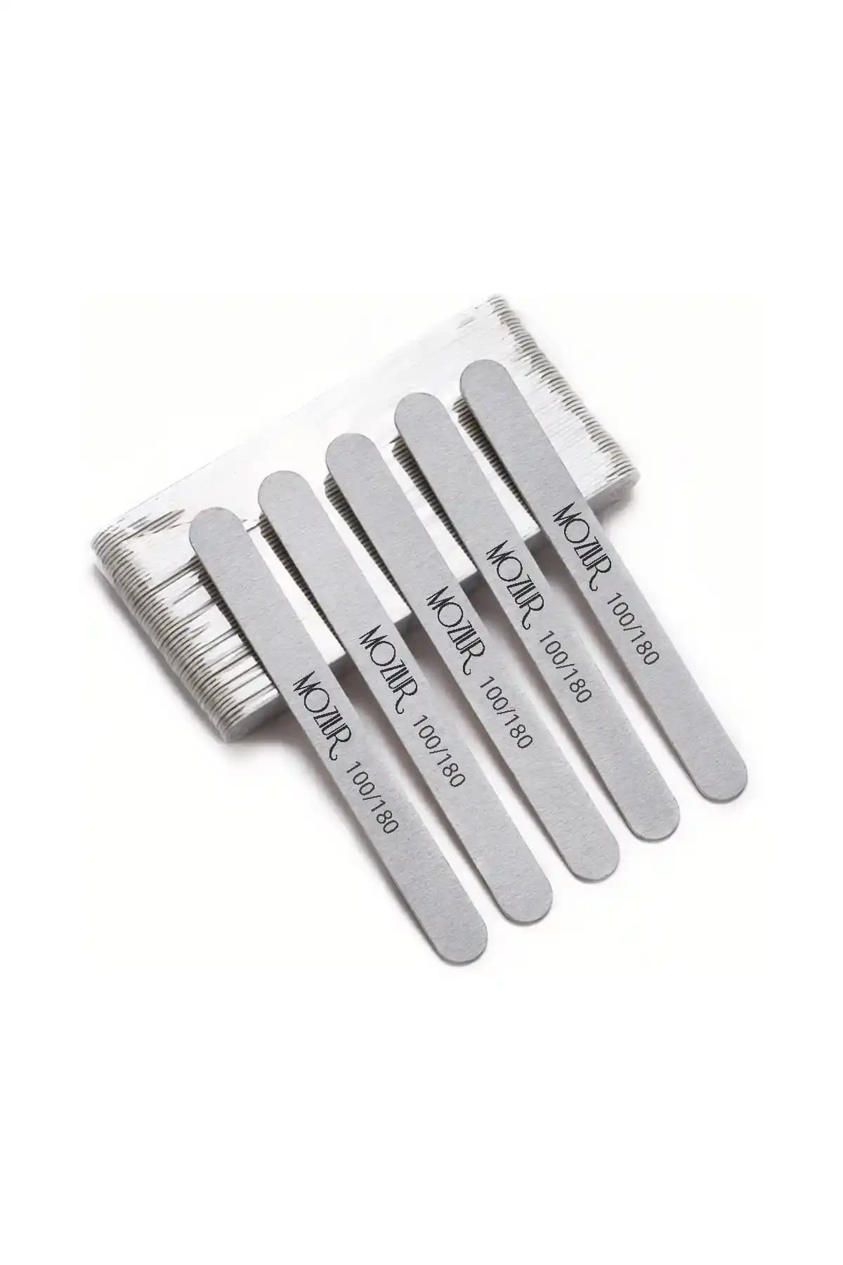 MOZIUR İnce Kağıt Törpü 100/180 Profesyonel ve Pratik Tırnak Bakım Aracı