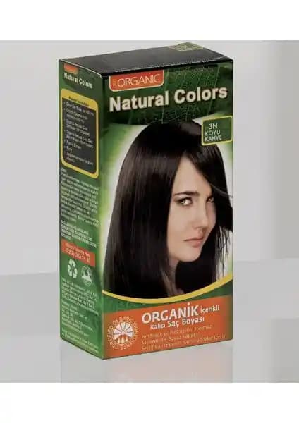 Natural Colors 3N Koyu Kahve Organik Saç Boyası Doğal ve Güvenilir Bir Seçenek