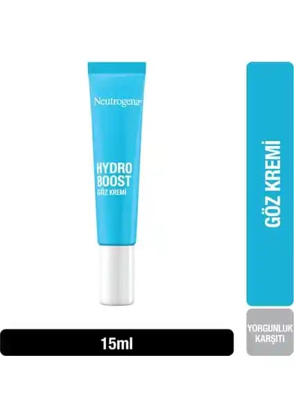 Neutrogena Hydro Boost Göz Kremi: Yoğun Nem ve Canlandırıcı Özellikleriyle Günlük Bakım İçin Uygun