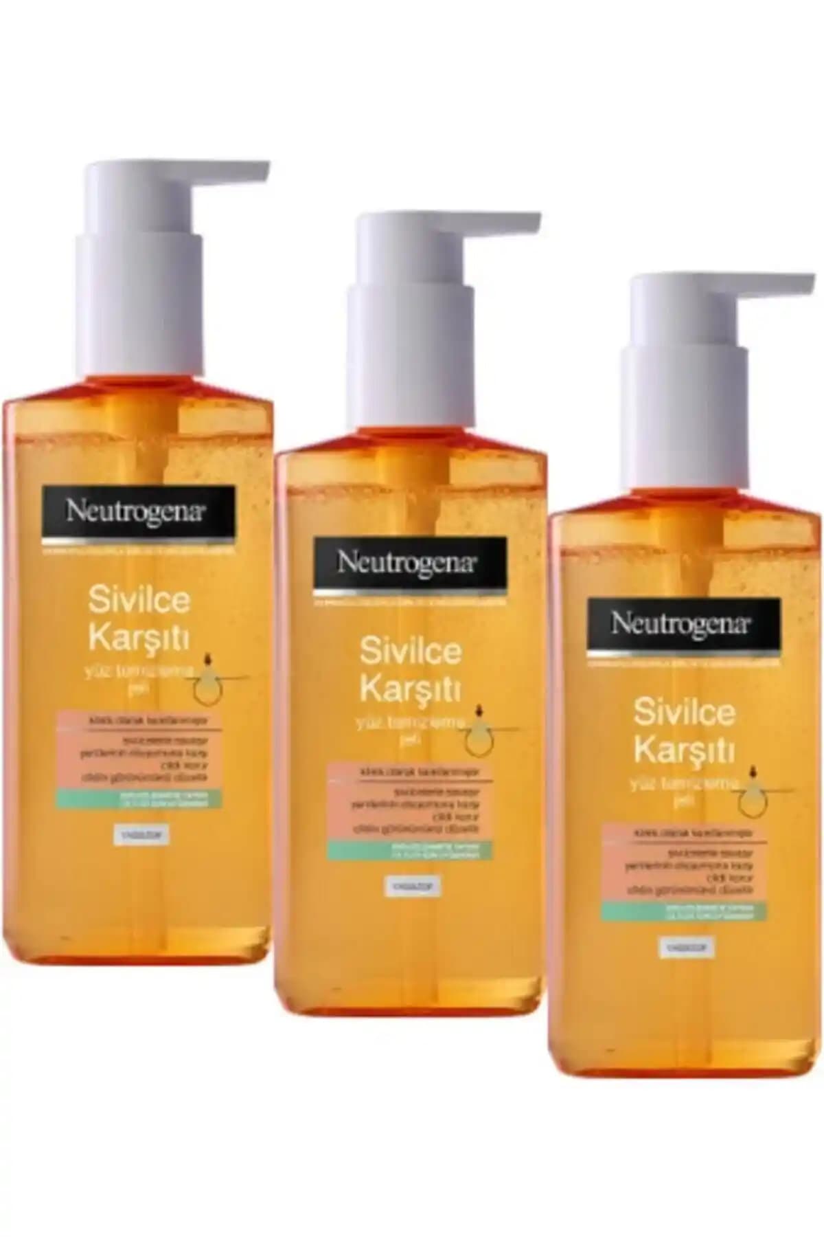 Neutrogena Sivilce Karşıtı Yüz Temizleme Jeli: Hassas ve Akne Eğilimli Ciltler İçin Güçlü Temizlik Çözümü