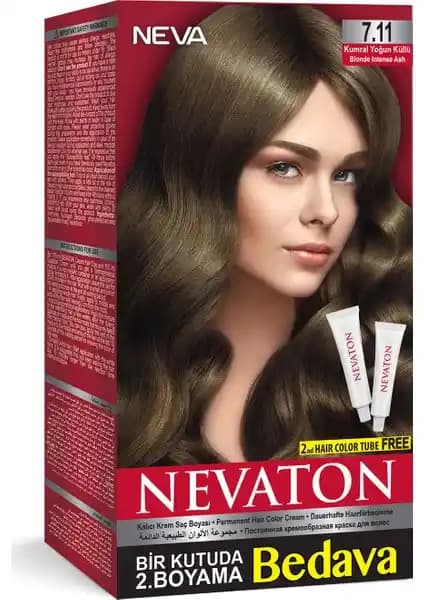 Nevacolor Nevaton Set Boya 7.11: Doğal ve Kalıcı Saç Renkleri İçin Güvenilir Çözüm