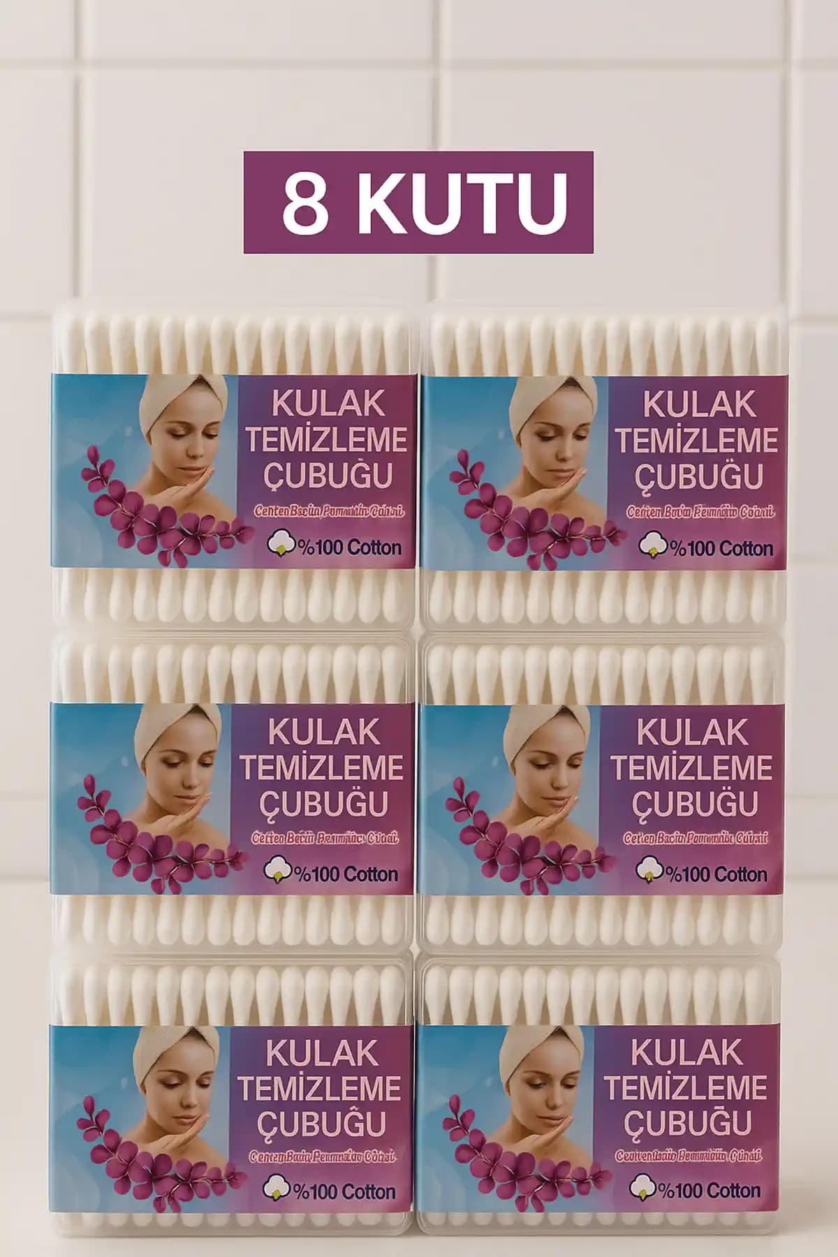 Nistabolje 8 Kutu Kulak Pamuğu: Hijyenik ve Çok Yönlü Kullanım İçin Güvenilir Tercih