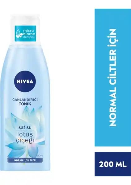 Nivea Canlandırıcı Tonik 200ml: Temizlik ve Nem Dengeleyici Cilt Bakım Ürünü
