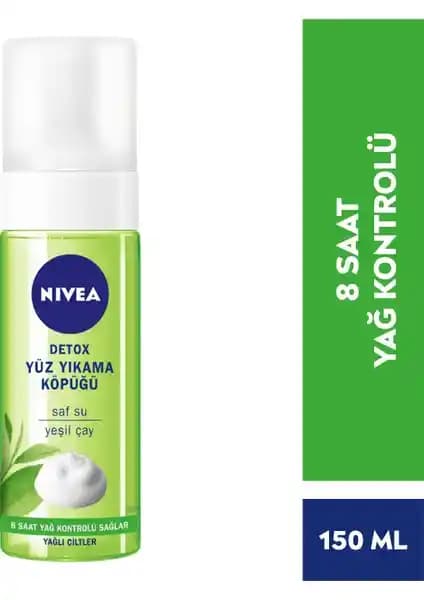 Nivea Yüz Temizleyici Yıkama Köpüğü Yağlı ve Karma Ciltler İçin Derinlemesine Temizlik