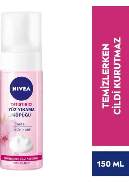 Nivea Yüz Yıkama Köpüğü Yatıştırıcı Kuru ve Hassas Ciltler İçin Temizlik Ürünü