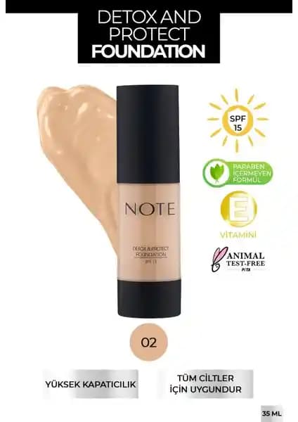Note Detox & Protect ve Luminous Moisturizing Fondöten Karşılaştırması: Özellikler ve Kullanıcı Yorumları