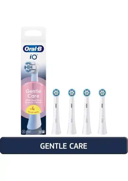Oral-B iO Gentle Care Beyaz Diş Fırçası Yedek Başlığı: Hassas Temizlik ve Koruma İçin Uygun