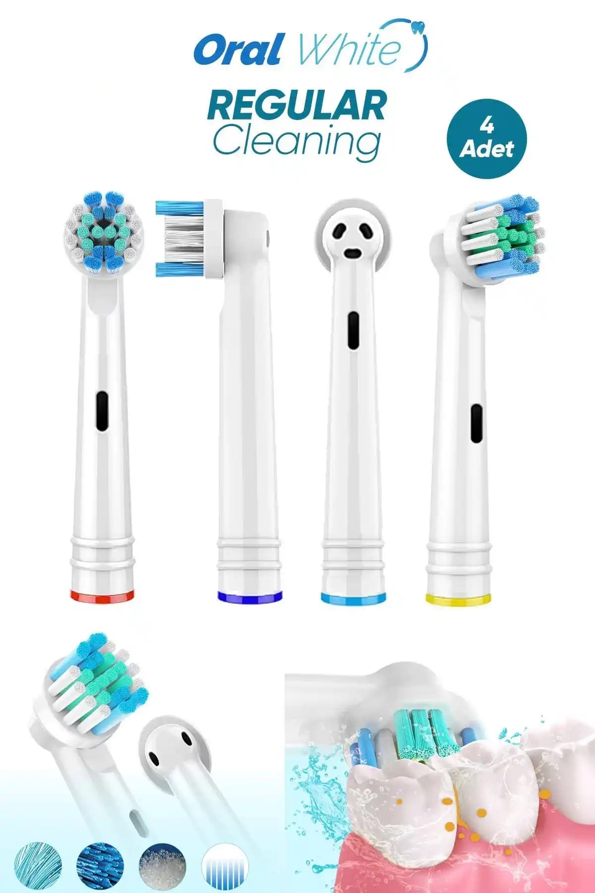 Oral White Uyumu ile Kullanılan Yedek Başlıklar: Temizlik ve Bakım İçin Detaylı İnceleme