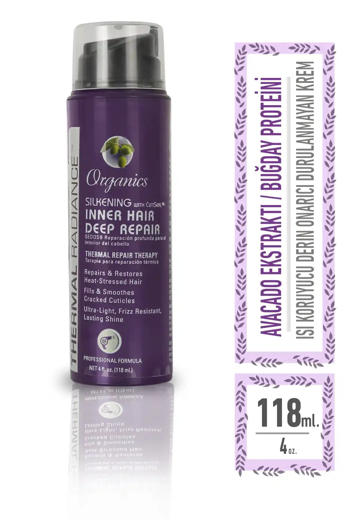 Organics Isı Koruyucu Durulanmayan Saç Bakım Kremi: Saçlarınızı Koruyan ve Şekillendiren Ürün