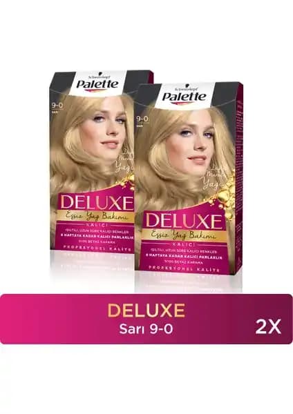 Palette Deluxe Saç Boyası 9-0 Sarı: Yüksek Performanslı Renk ve Bakım Özellikleri