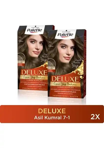 Palette Deluxe ve Schwarzkopf Palette Deluxe Asil Kumral Saç Boyası Karşılaştırması