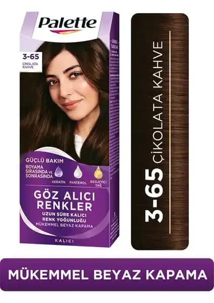 Palette Göz Alıcı Renkler 3-65 Çikolata Kahve Saç Boyası Detaylı İnceleme ve Kullanım Rehberi