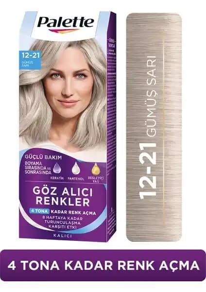 Palette Gümüş Sarı ve Bal Köpüğü Saç Boyaları Karşılaştırması