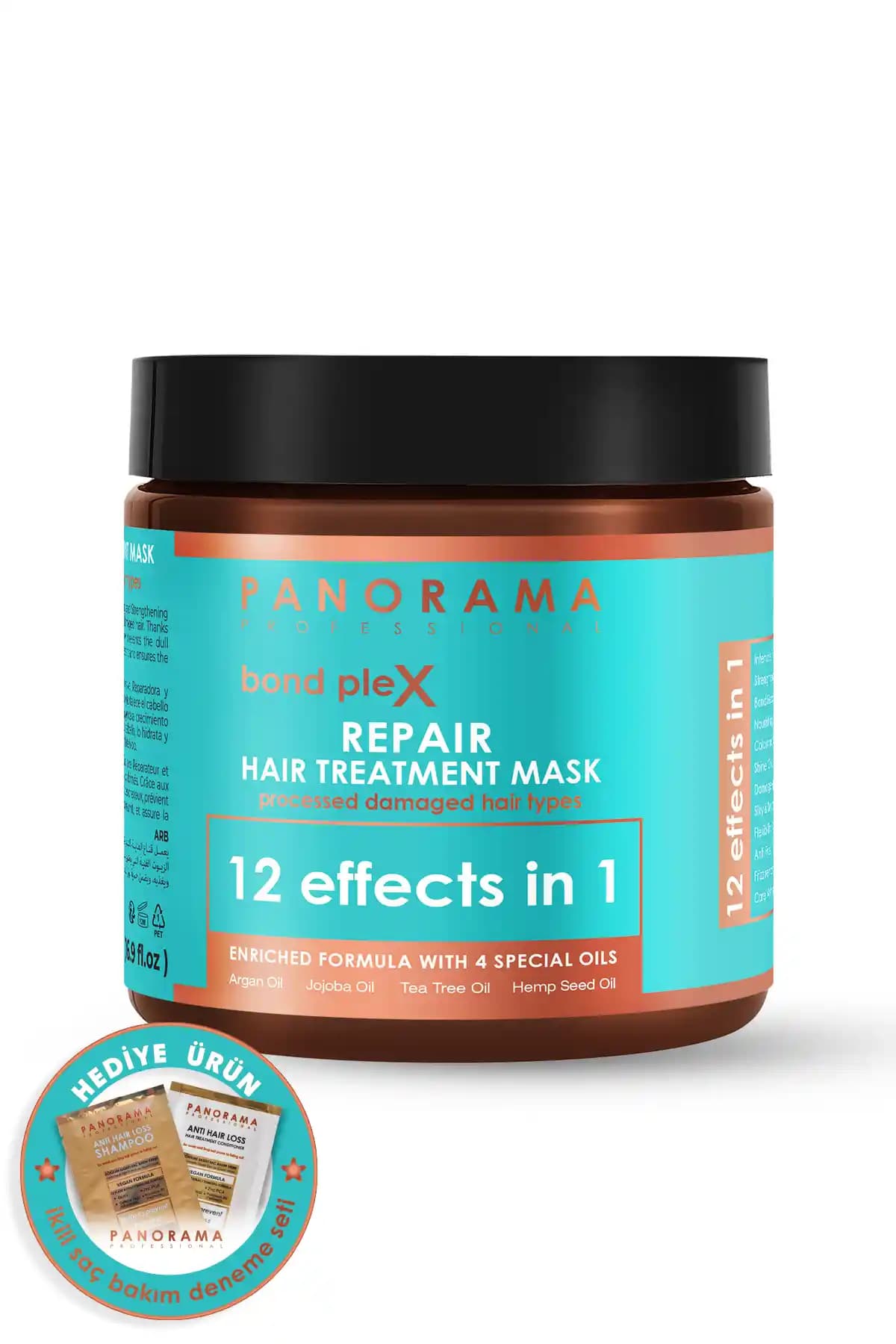 Panorama Professional Bond Plex Yoğun Onarıcı Saç Maskesi Yıpranmış Saçlar İçin Güçlendirme ve Uzama Destekli