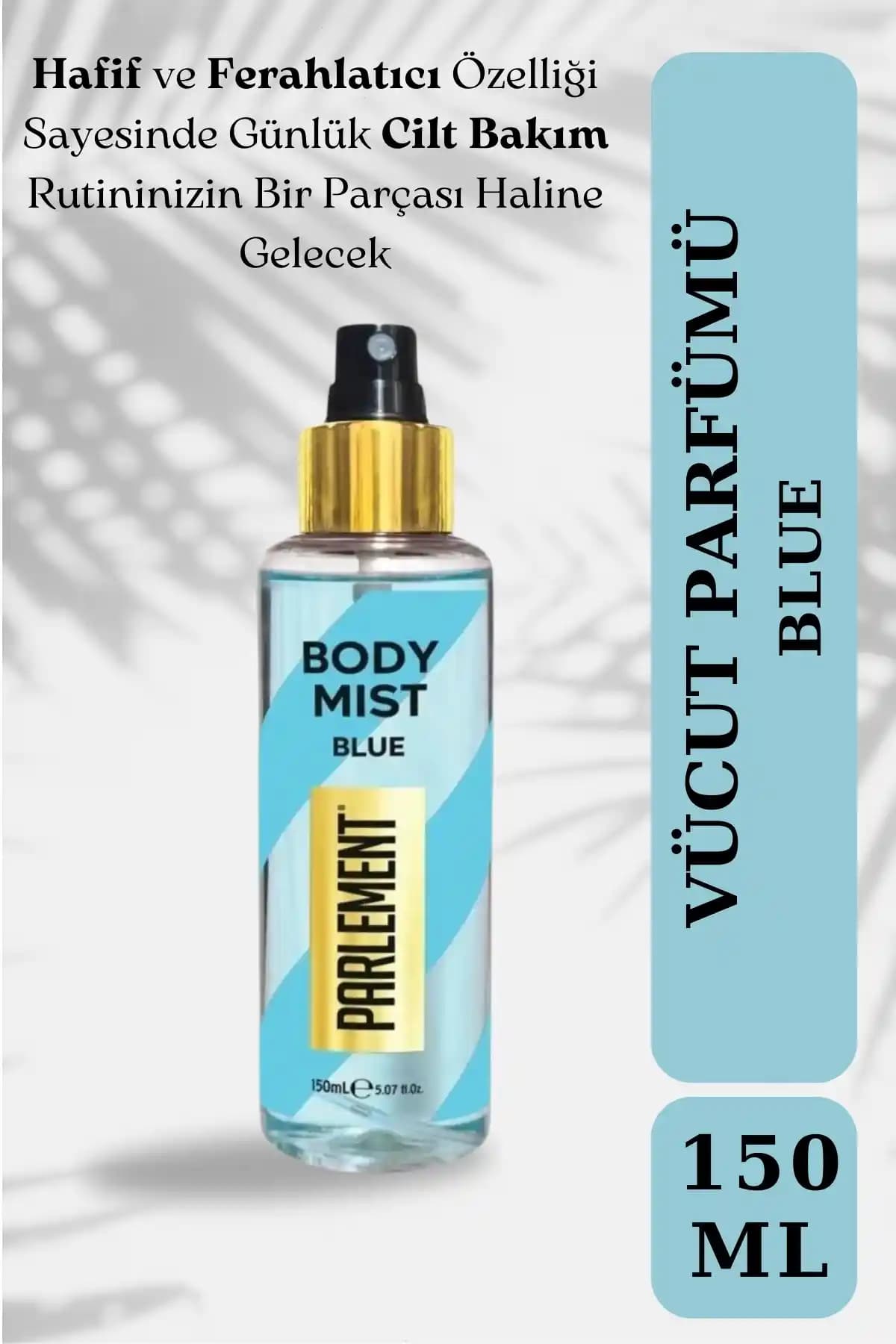 Parlment Body Mist Light Blue: Kalıcı ve Ferahlatıcı Yaz Kokusu ve Cilt Dostu Özellikler