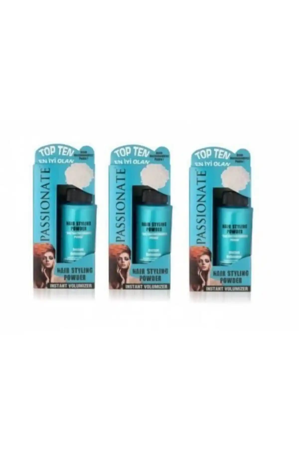 Passionate Saç Şekillendirici Pudra Hacim ve Kalıcılık Sağlayan 20g Üçlü Paket