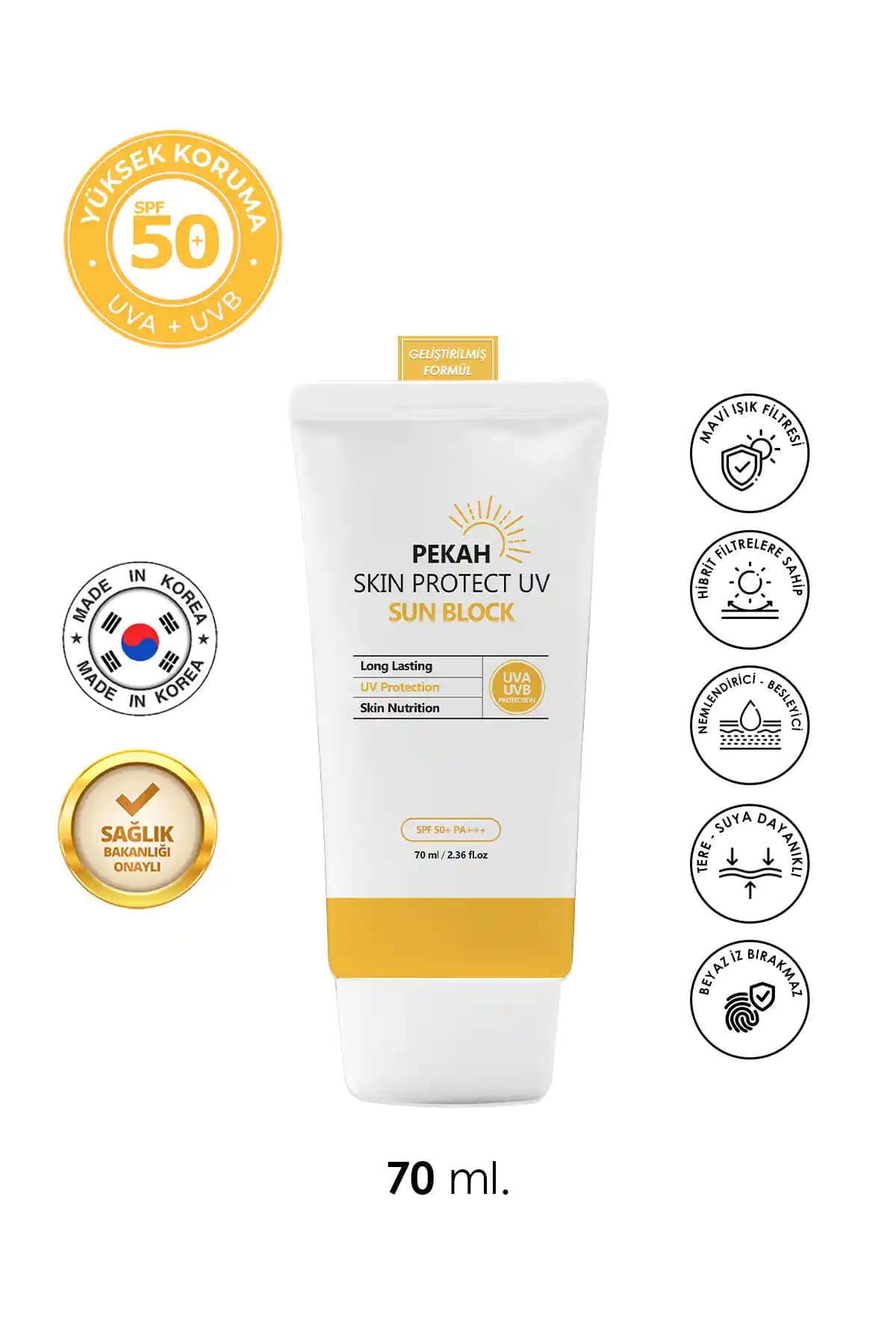 PEKAH SPF 50 Leke Karşıtı Güneş Kremi: Yüksek Koruma ve Hassas Ciltler İçin Uygun