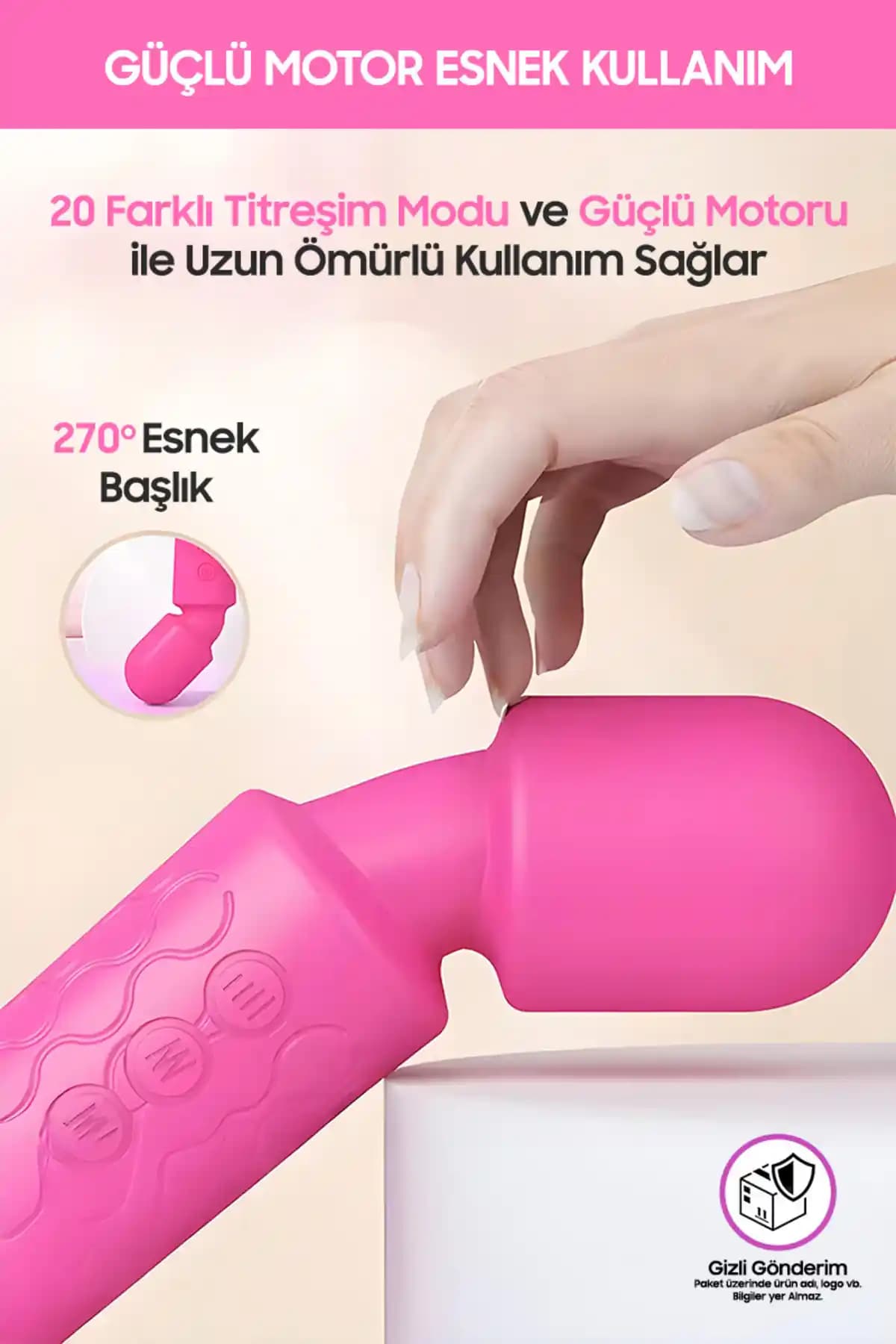 Pembe Tilki Bükülebilir G Noktası Vibratör: Estetik ve Güçlü Performans Sunan Yerli Ürün