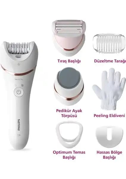 Philips BRE730/05 Epilatör: Yüksek Performanslı ve Çok Yönlü Epilasyon Cihazı