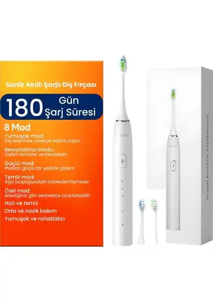 Pluzz R101A Akıllı Sonic Şarjlı Diş Fırçası: Gelişmiş Temizlik ve Konfor Sunar