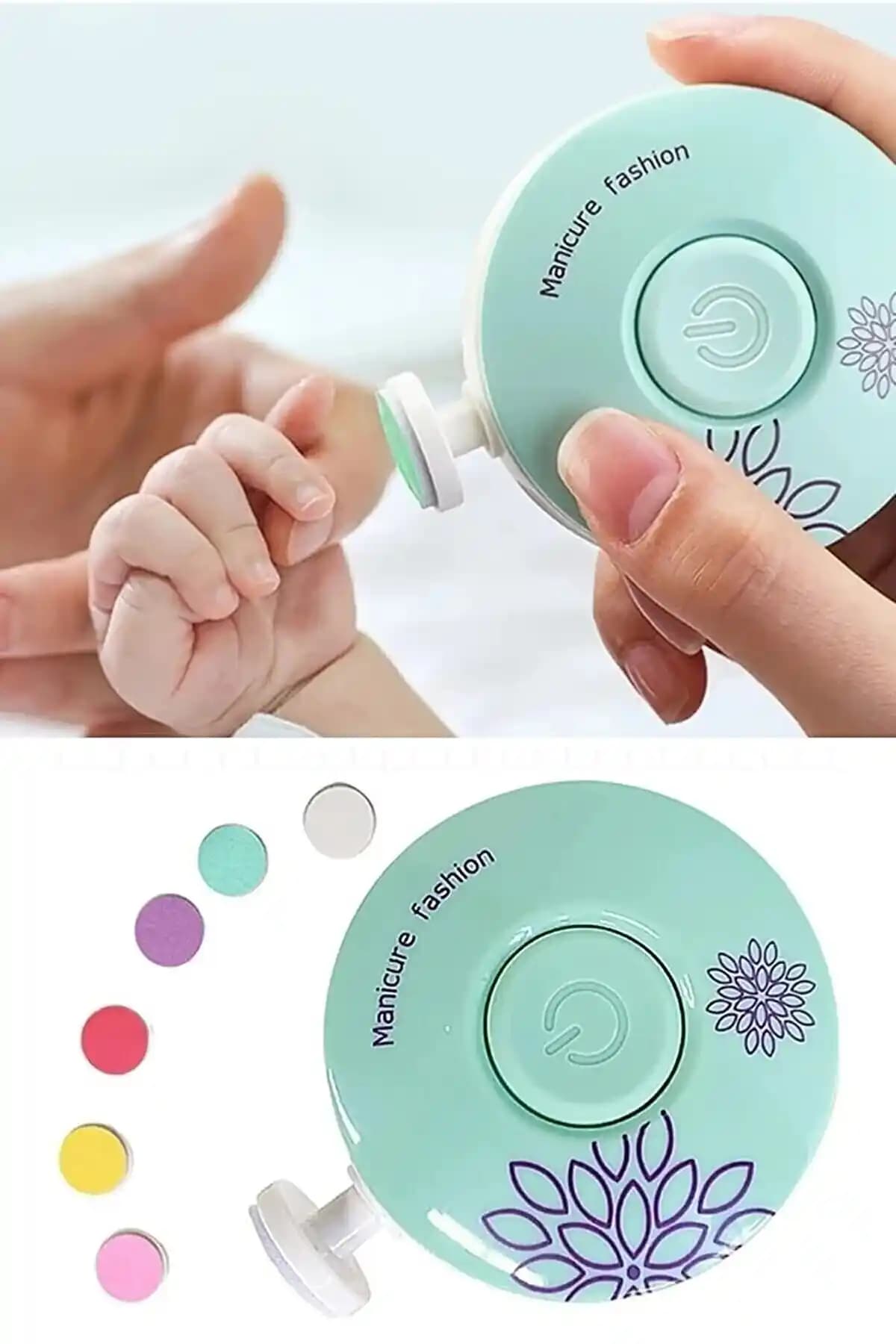 Potasyum Marka Çok Fonksiyonlu Tırnak Bakım Cihazı Bebek ve Çocuklar İçin Güvenli ve Pratik Kullanım