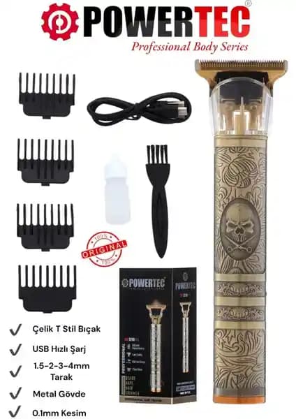 Powertec TR-1210 Sakal ve Vücut Tüyleri Şekillendirme Makinesi İncelemesi