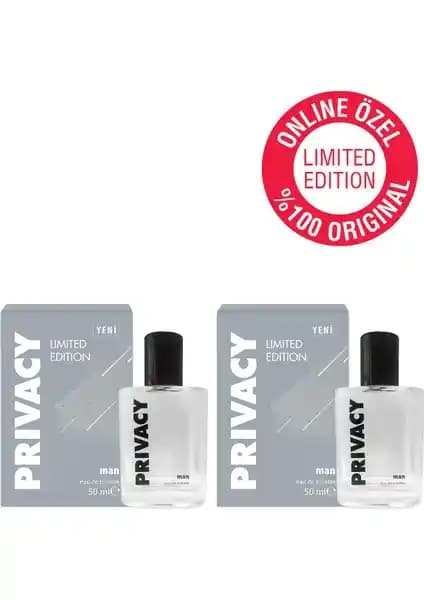 Privacy Men Limited Edition Erkek Parfümü: Baharatlı Aromatik Koku ve Şık Tasarım