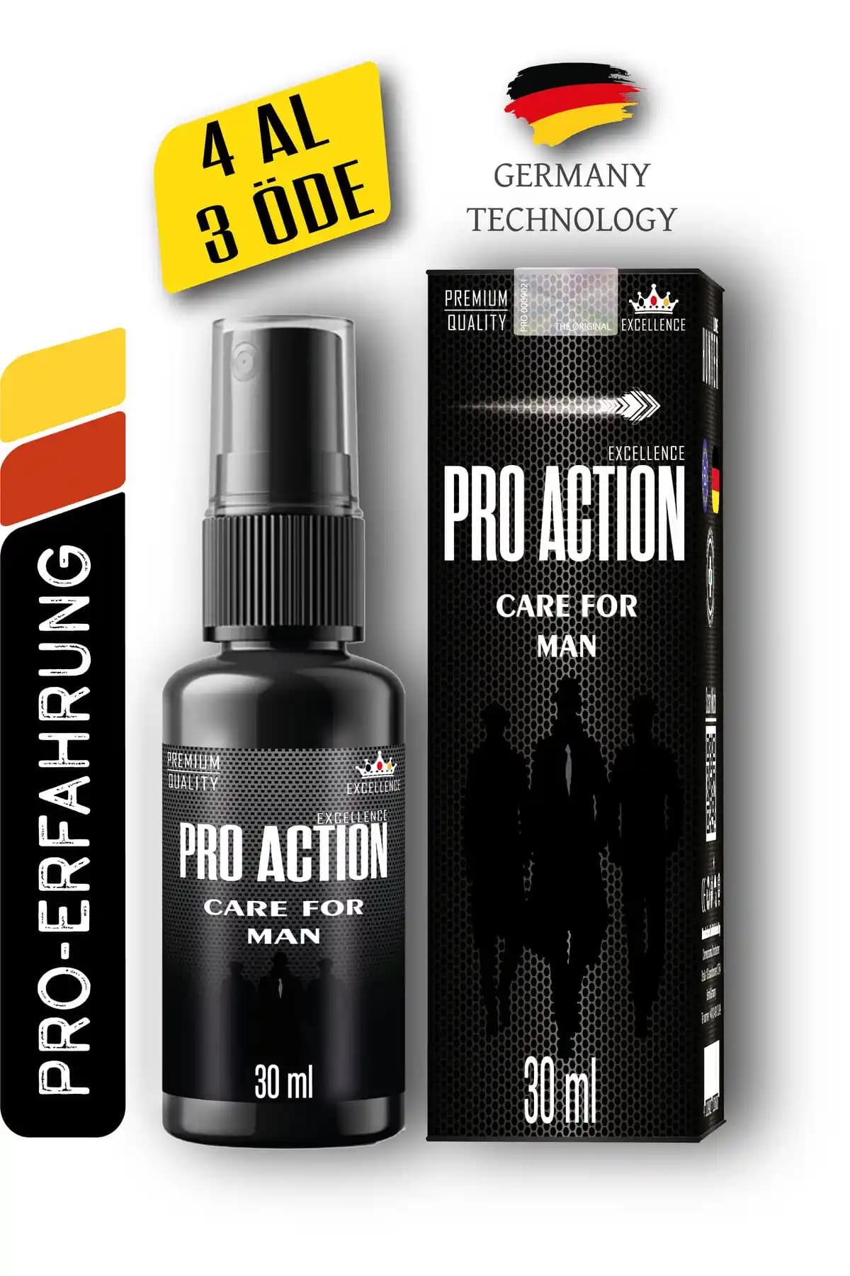 Pro Action Care For Man Erkekler İçin Güç ve Güvenlik Sağlayan Performans Jeli