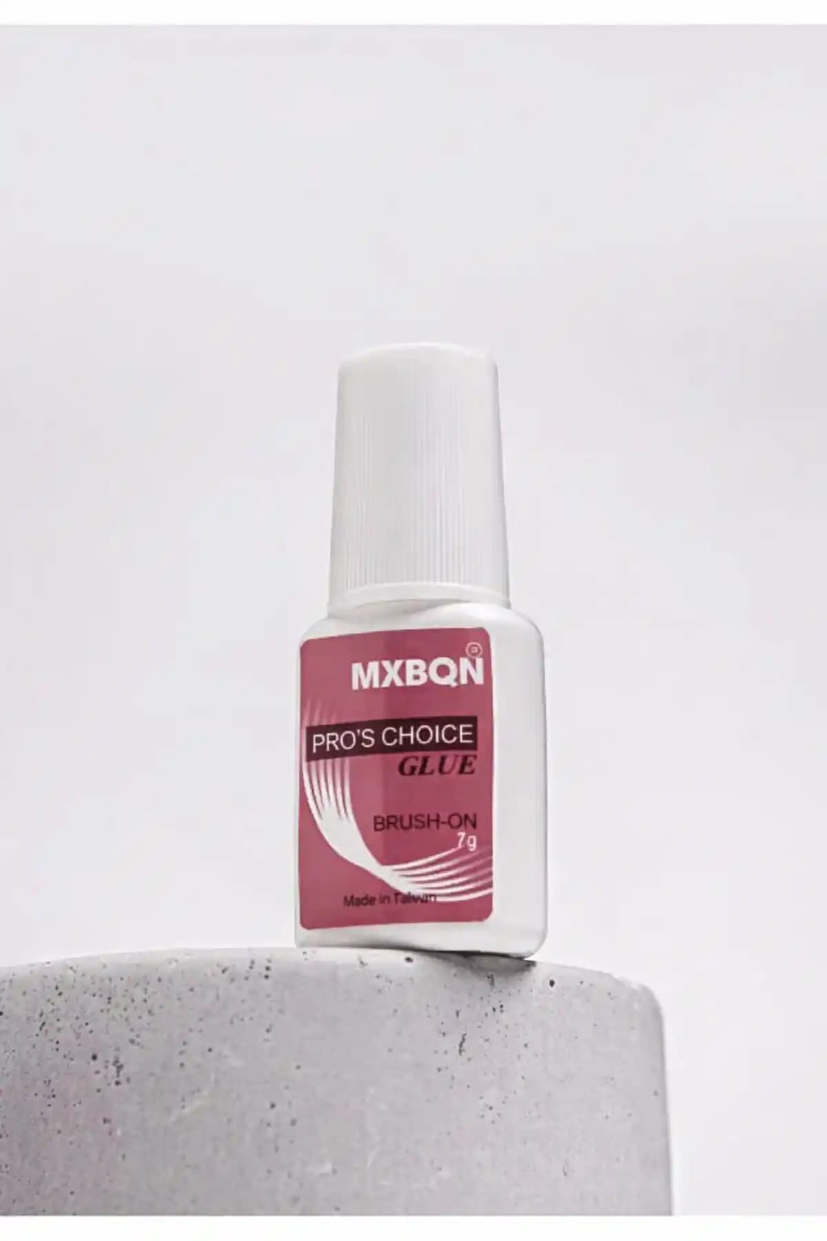 QNAİL PROFESSİONAL MXBQN Fırçalı Protez Tırnak Tips Yapıştırıcı 7g Güçlü ve Dayanıklı Tırnak Uzantısı Yapıştırıcısı