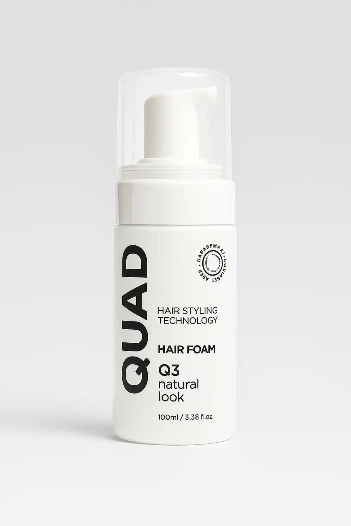 QUAD Q3 Bukle Belirginleştirici Foam Styler: Doğal Hacim ve Şekil İçin Güvenli Çözüm