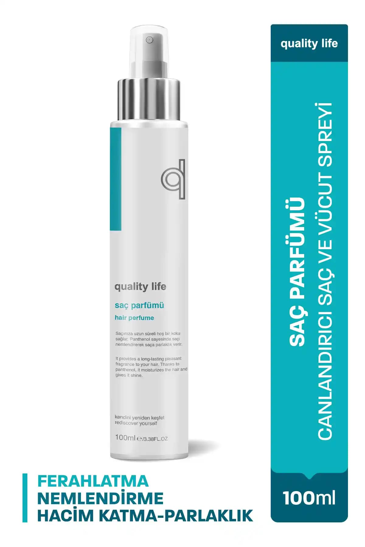 Quality Life Saç Parfümü: Uzun Süreli Koku ve Bakım Sağlayan Saç Spreyi Ürünü