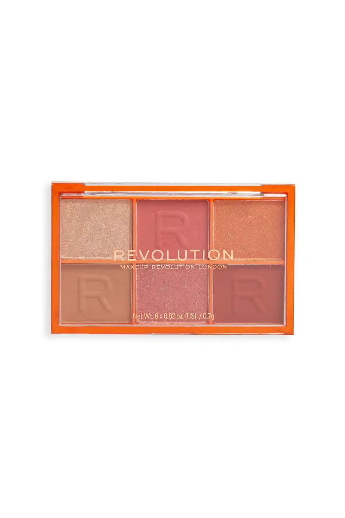 Revolution Mini Reloaded Eye Shadow Paleti I See You Orange Parlak ve Canlı Renkler