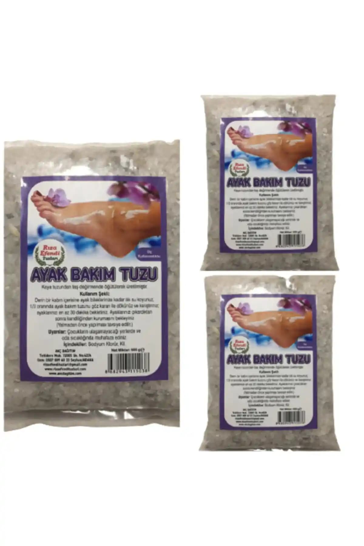 Rıza Efendi Tuzları Ayak Bakım Tuzu Doğal ve Çok Yönlü Rahatlatıcı Çözüm