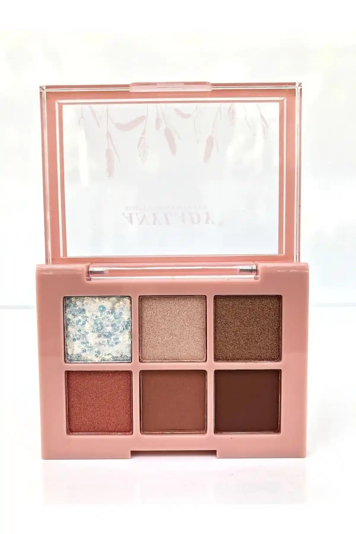 Roesıa Rose Cosmetics Anylady Mini Color 6'lı Göz Far Paleti ile Renkli ve Işıltılı Makyaj Deneyimi