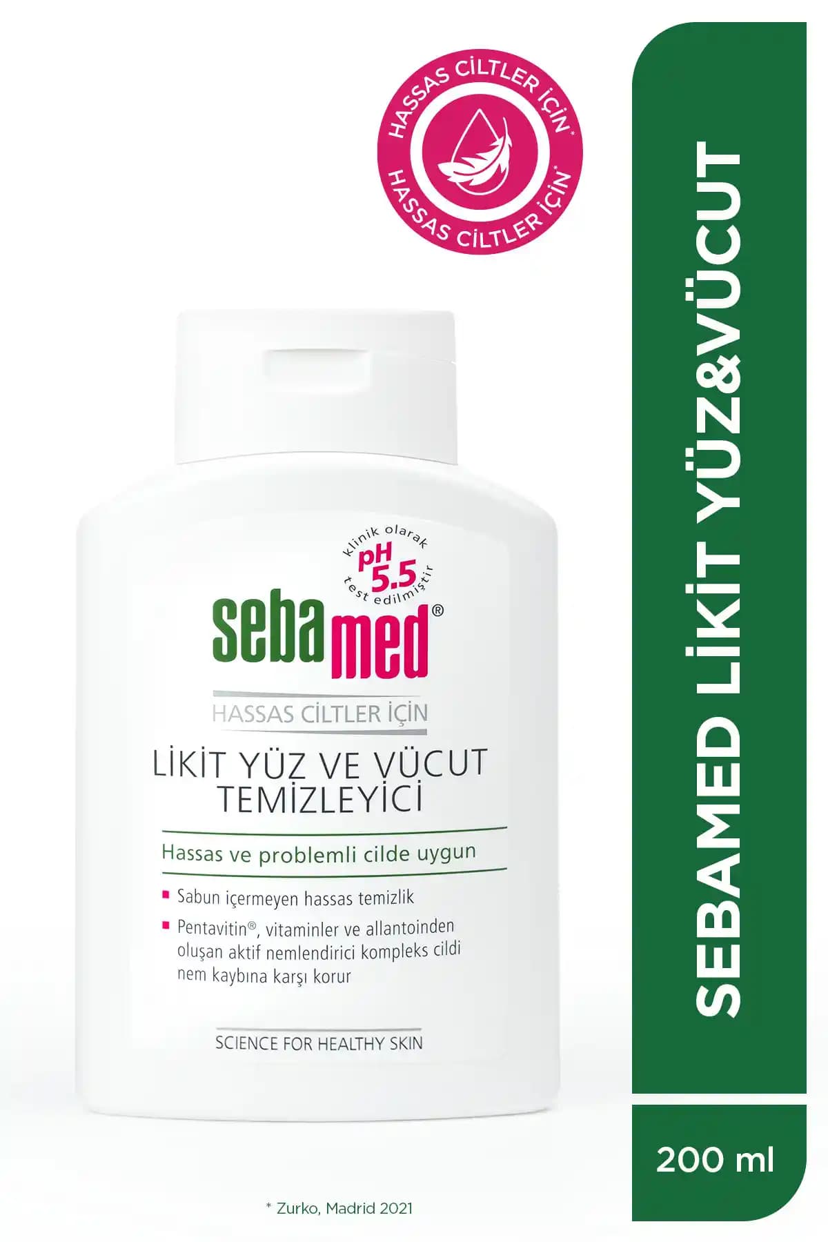 Sebamed Hassas Ciltler İçin Pentavitin Nemlendirici Likit Yüz ve Vücut Temizleyici Jel Özellikleri ve Kullanım Rehberi