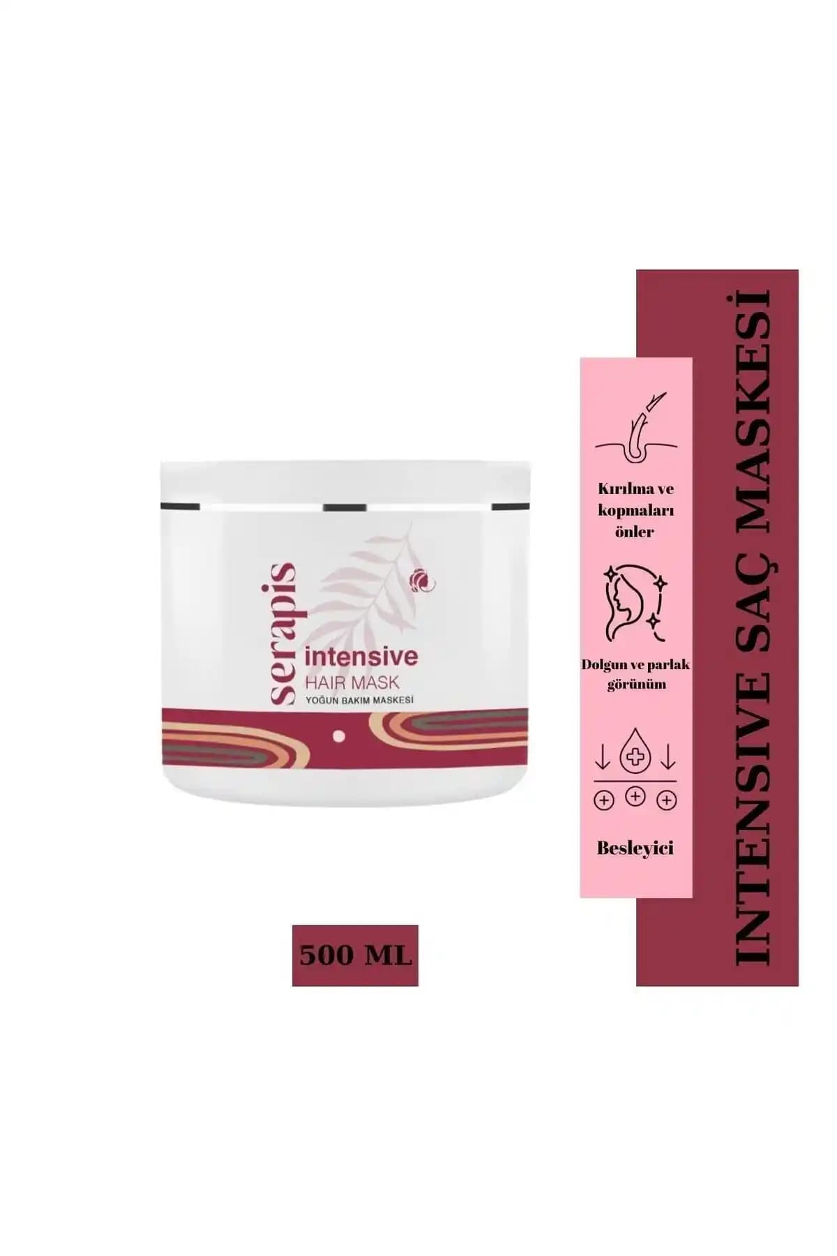 Serapis Yoğun Bakım Maskesi Yıpranmış Saçlar İçin Güçlendirici ve Parlaklık Sağlayan Formül