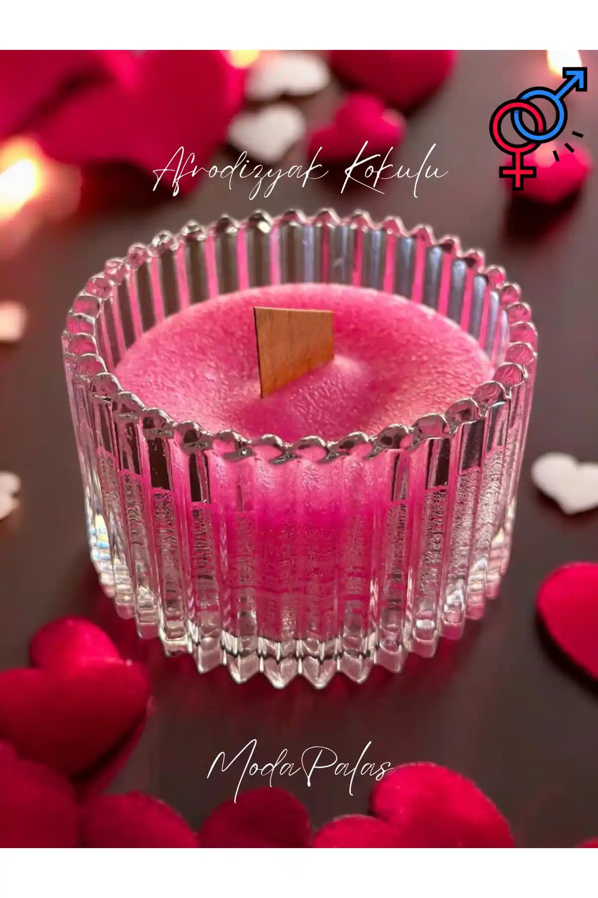 Shal&Shal 4 Al 3 Öde Afrodizyak Kokulu Mum Türkiye Menşeli El Yapımı Dekoratif Ürün