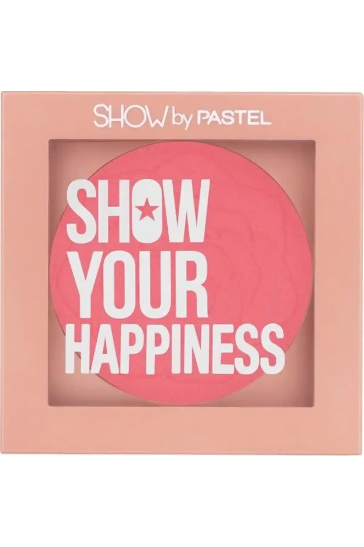 Show by Pastel Show Your Happiness Blush 202: Yüksek Pigmentli Doğal Görünüm İçin Mükemmel Allık