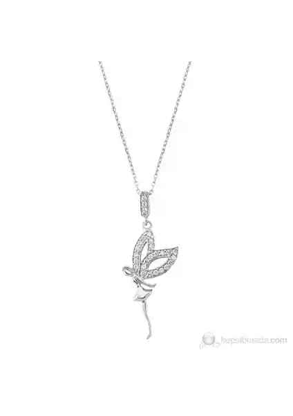 Silver & Silver Su Perisi Kolye: Zarif Tasarımı ve Mistik Temasıyla Kadınlar İçin Şık Takı