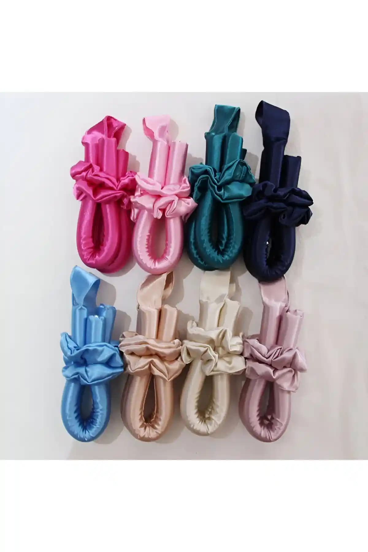 Simetra Isısız Saç Şekillendirme Bigudi Sosis ile Doğal ve Hacimli Bukleler Yaratın