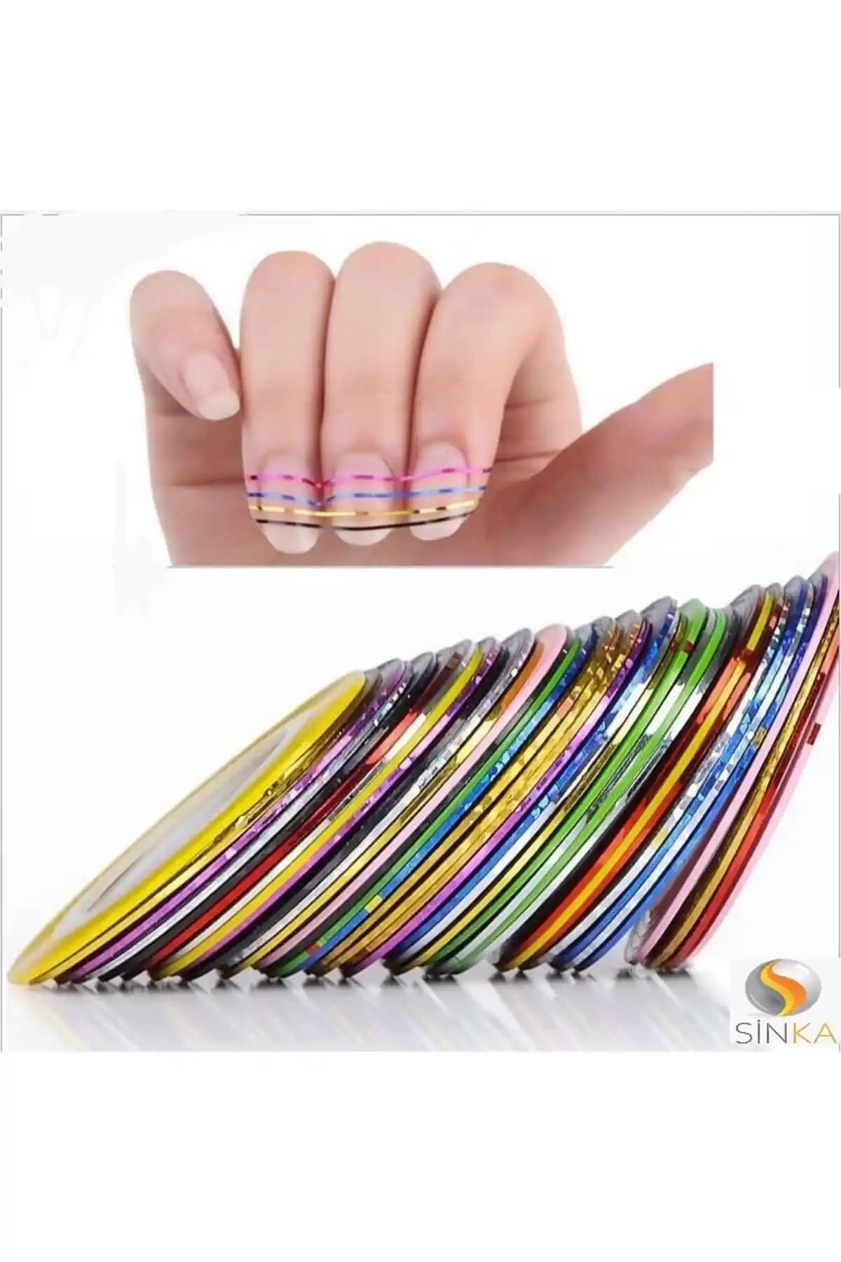 SİNKA Nail Art Şerit Bantları ile Yaratıcı ve Kolay Tırnak Süsleme Çözümü
