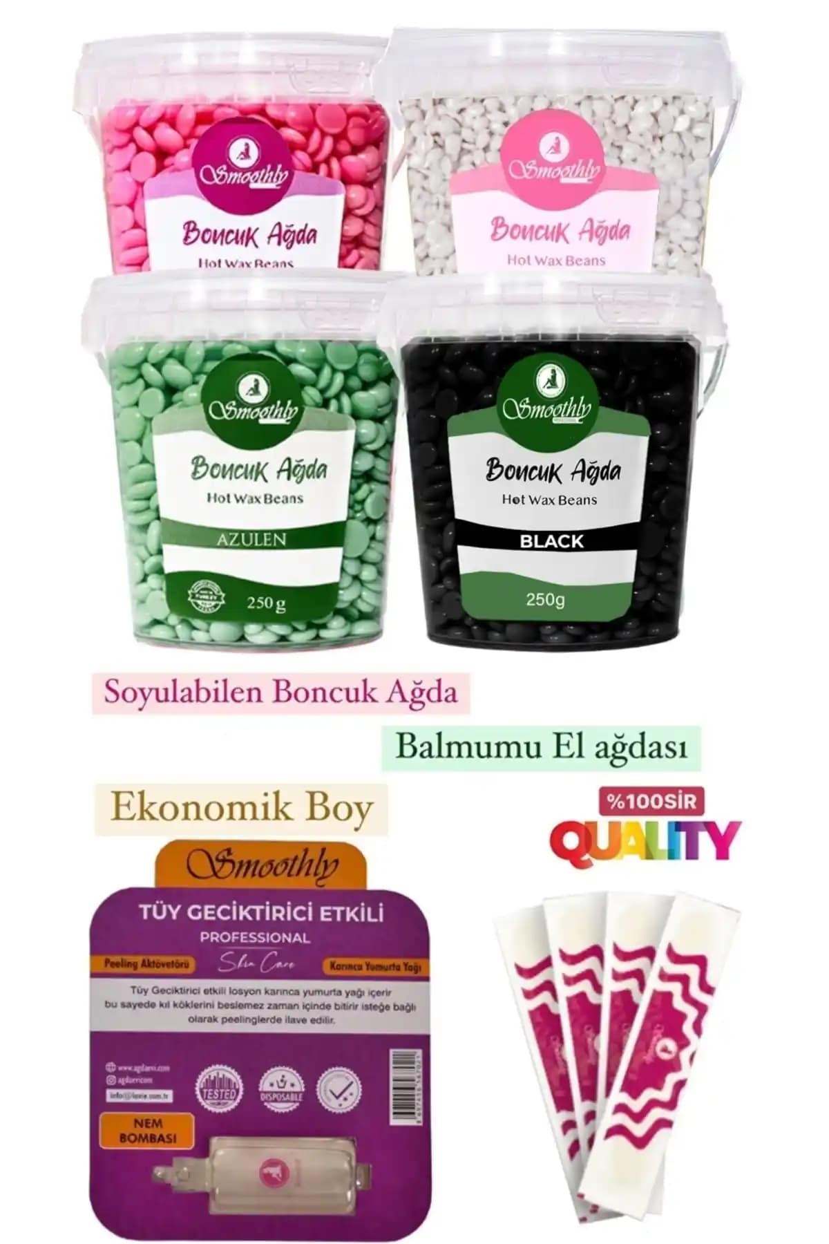 Smoothly Soyulabilen Boncuk Seti ve Profesyonel Agda Ürünü Türkiye Menşei