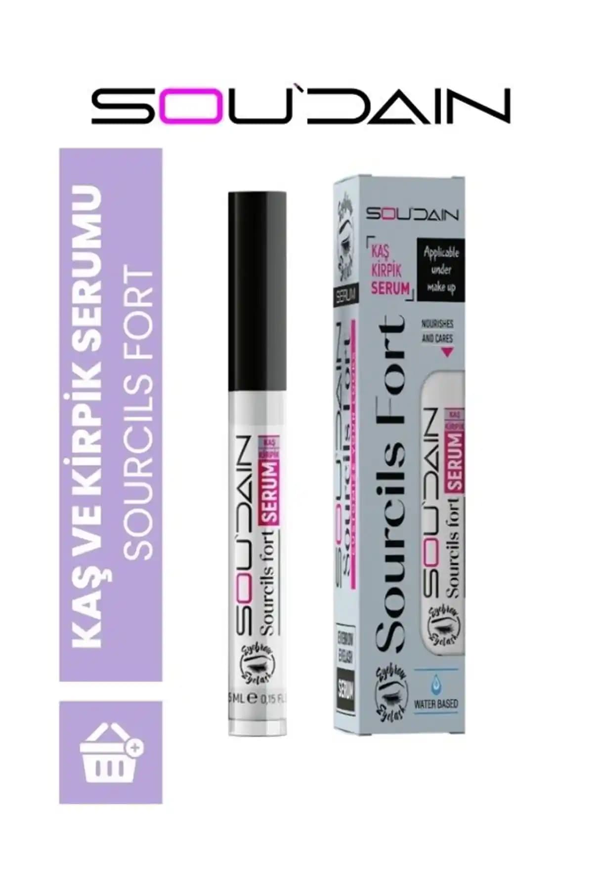 Sou'dain Sourcils Fort Kaş ve Kirpik Serumu Güçlendirme ve Uzama İçin Etkili Formül