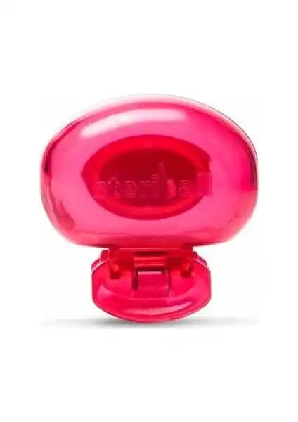 Steriball Hijyenik Diş Fırçası Koruma Kabı Kırmızı Sağlık ve Pratiklik Sunan Tasarım