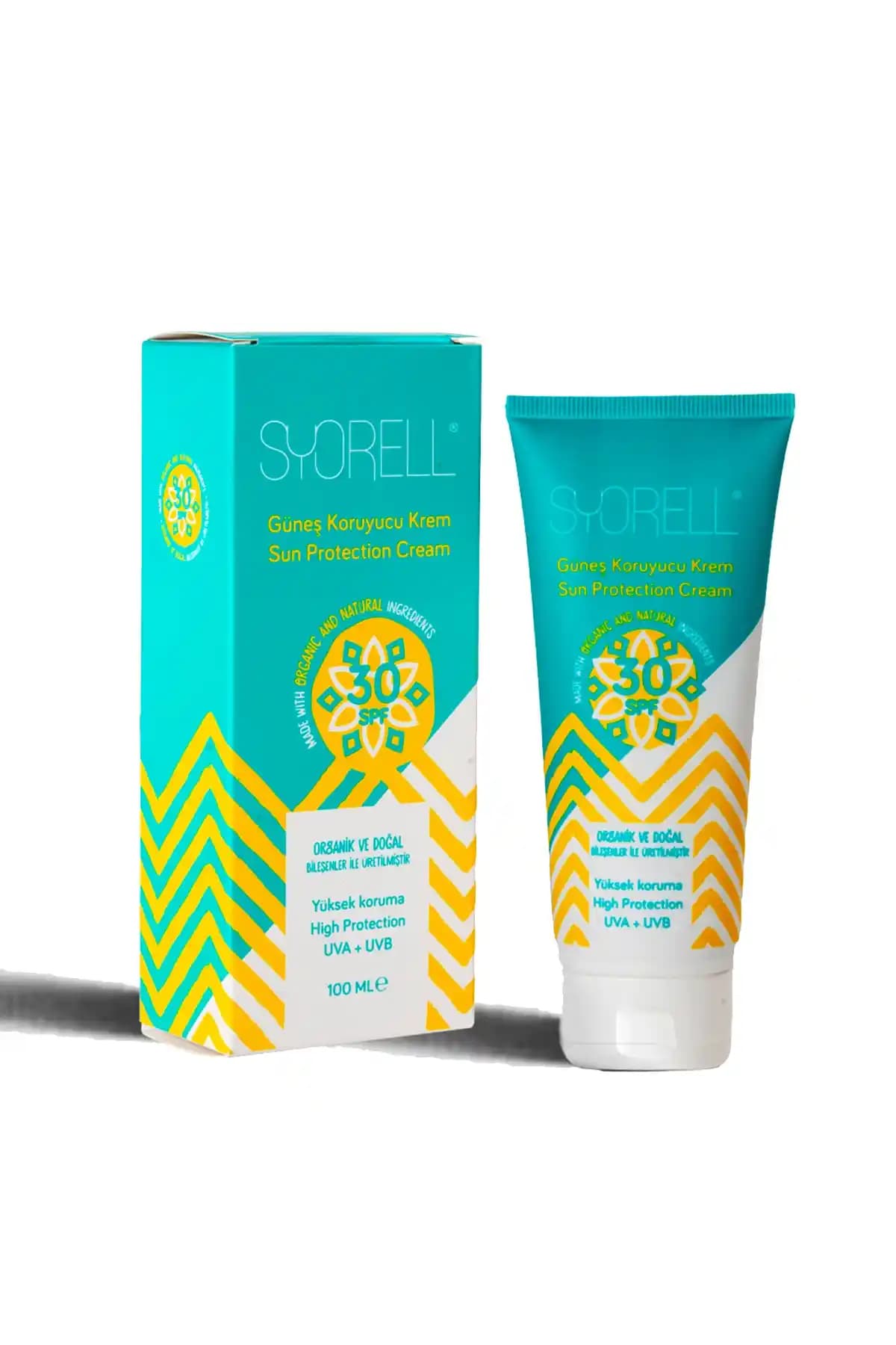 SYORELL Güneş Koruyucu Krem 30 SPF Kuru ve Hassas Ciltler İçin Doğal Koruma