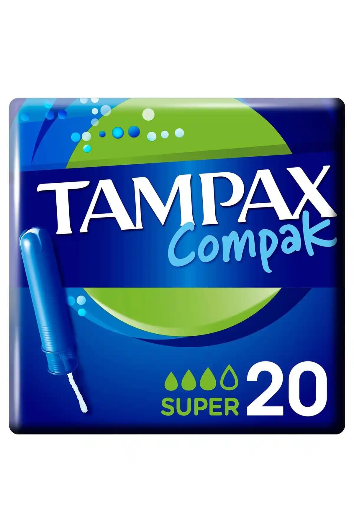 TAMPAX Tampon Compak Super 20'li: Yüksek Emicilik ve Güvenlik Sunan Kadın Hijyen Ürünü