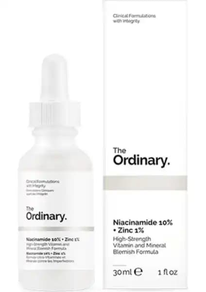 The Ordinary Niacinamide 10% + Zinc 1% Serumu: Cilt Tonu ve Gözenekleri Sıkılaştıran Güçlü Formül